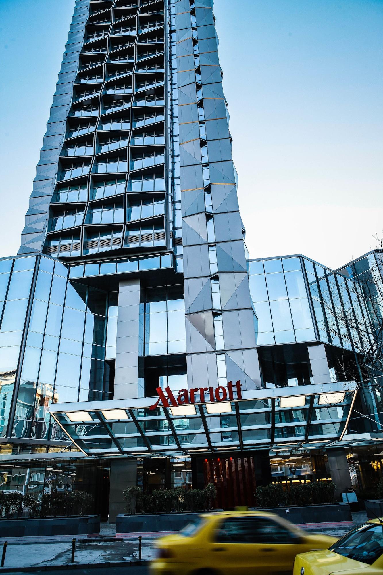 Vista Exterior Istanbul Marriott Hotel Sisli