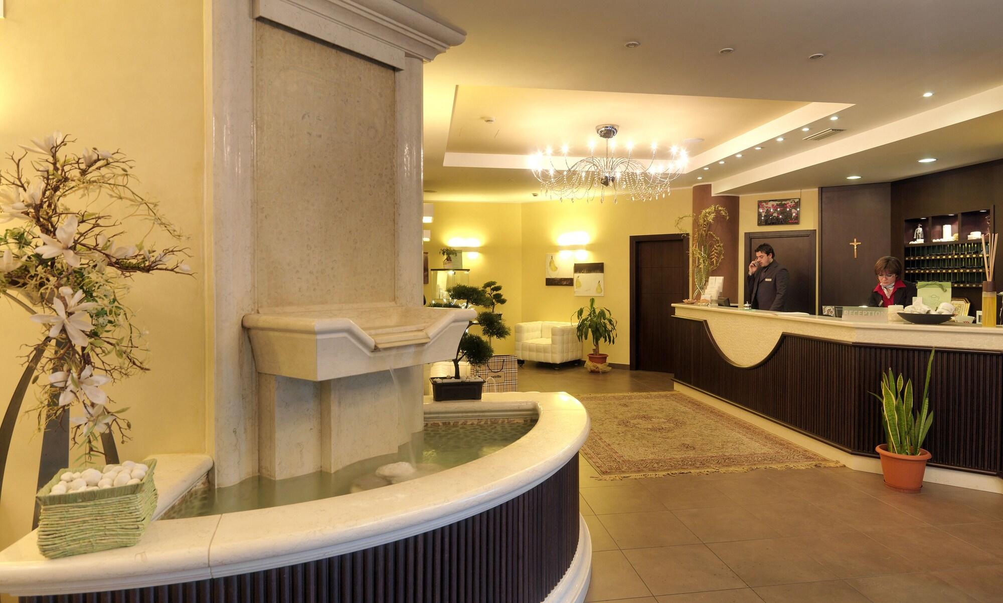 Vista Lobby Hotel Terme Capasso