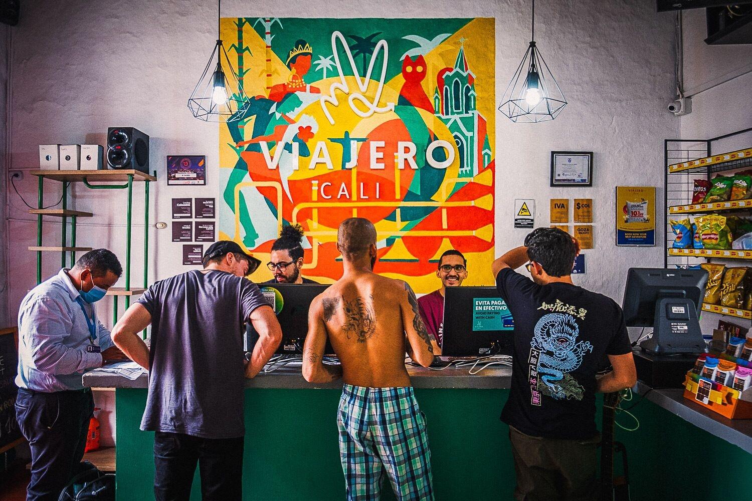 Vista Lobby Viajero Cali Hostel & Salsa School