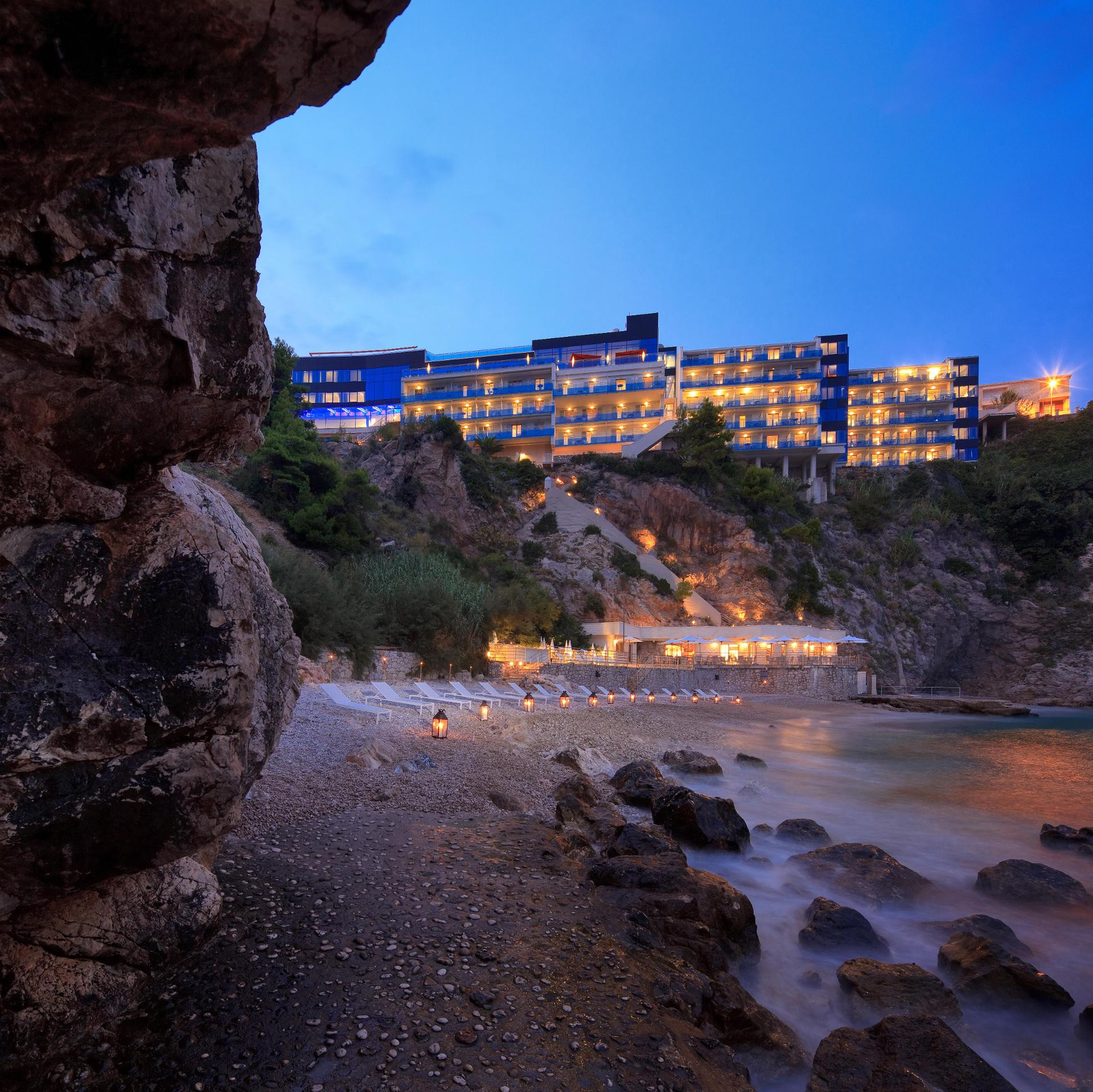 Vista Exterior Hotel Bellevue Dubrovnik