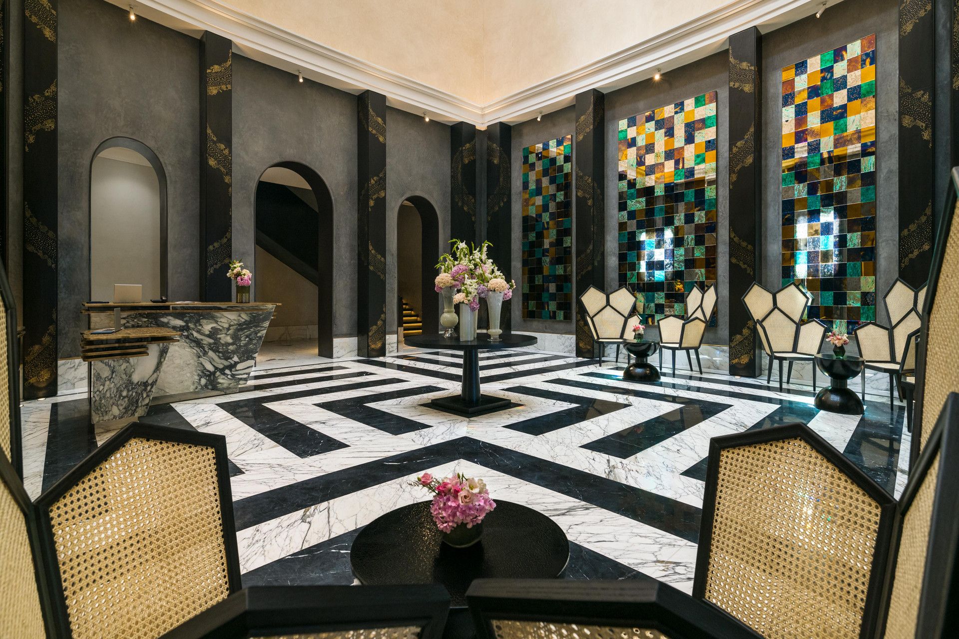 Vista Lobby Fairmont Tazi Palace Tangier