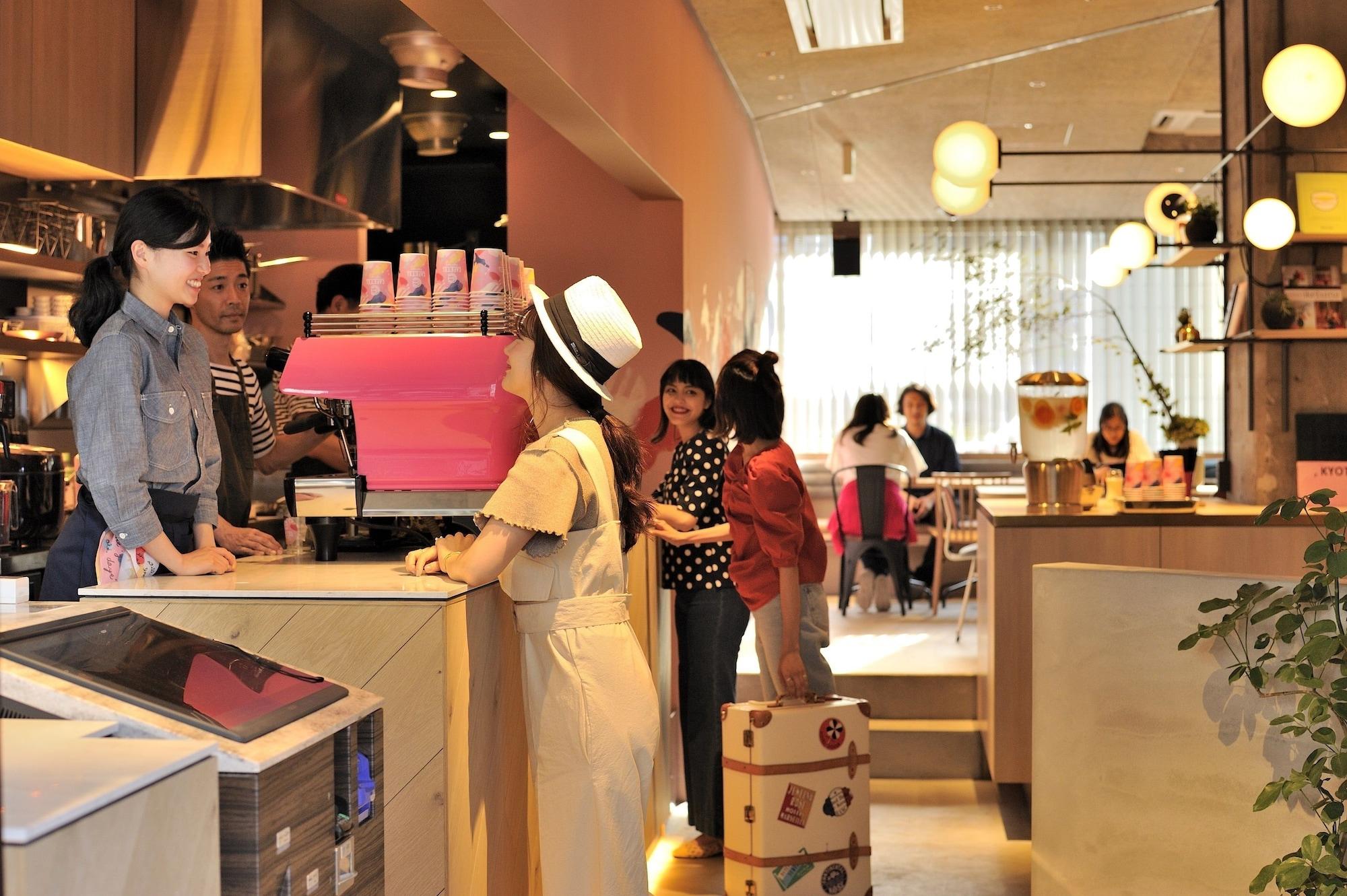 Vista Lobby CAFETEL KYOTO SANJO for Ladies - Hostel, Caters to Women