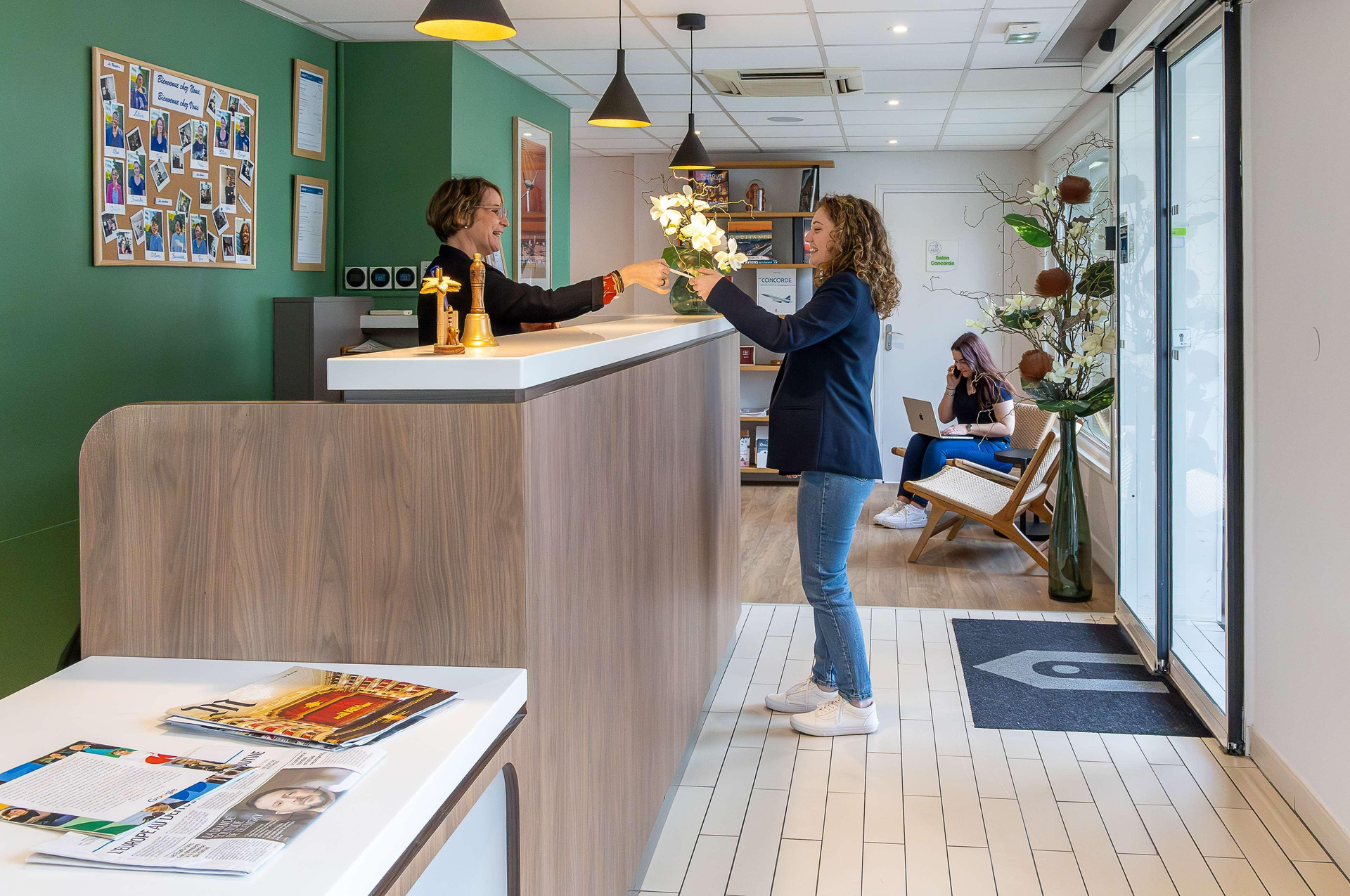 Vista Lobby Campanile Toulouse Blagnac 