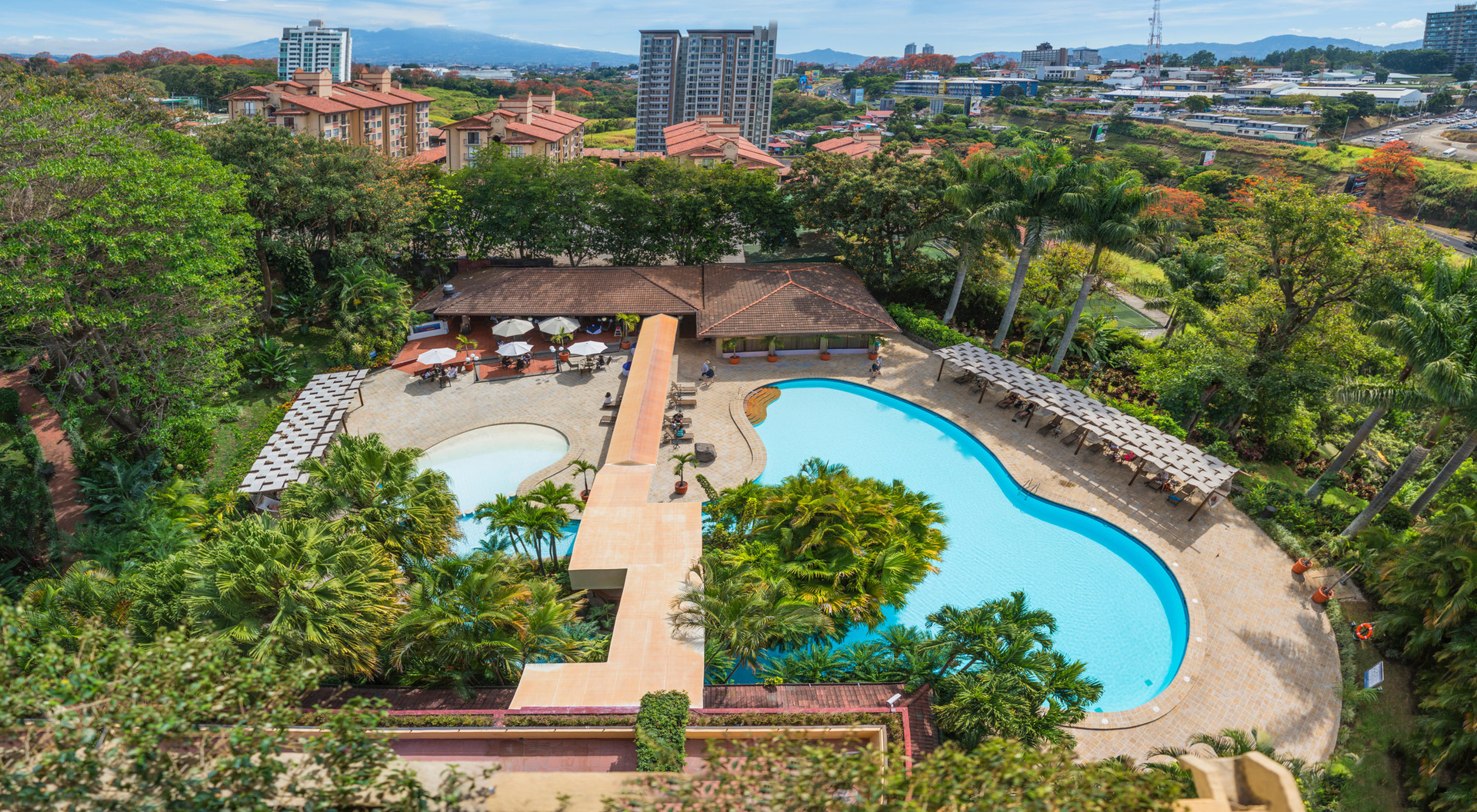 Vista Piscina Barceló San José