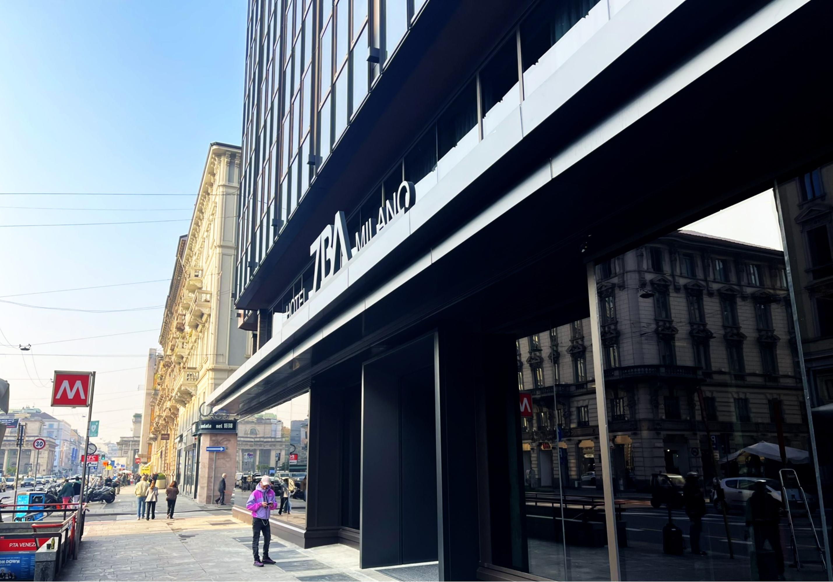 Vista Exterior 7BA Hotel Milano