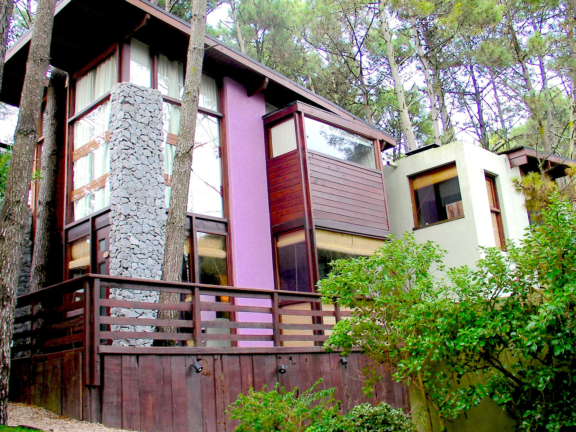 Vista Exterior Altos Medanos - Cabañas y Club de Bosque