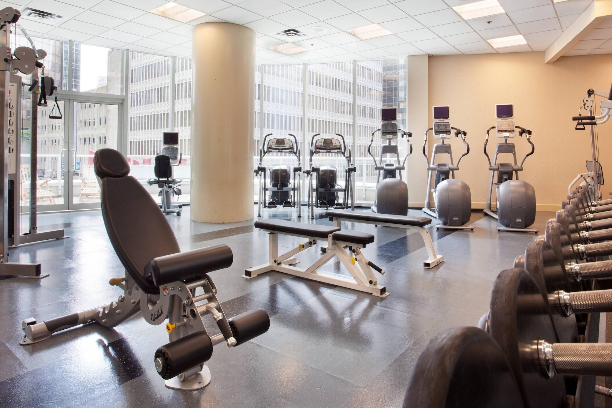 Gimnasio Vancouver Marriott Pinnacle Downtown