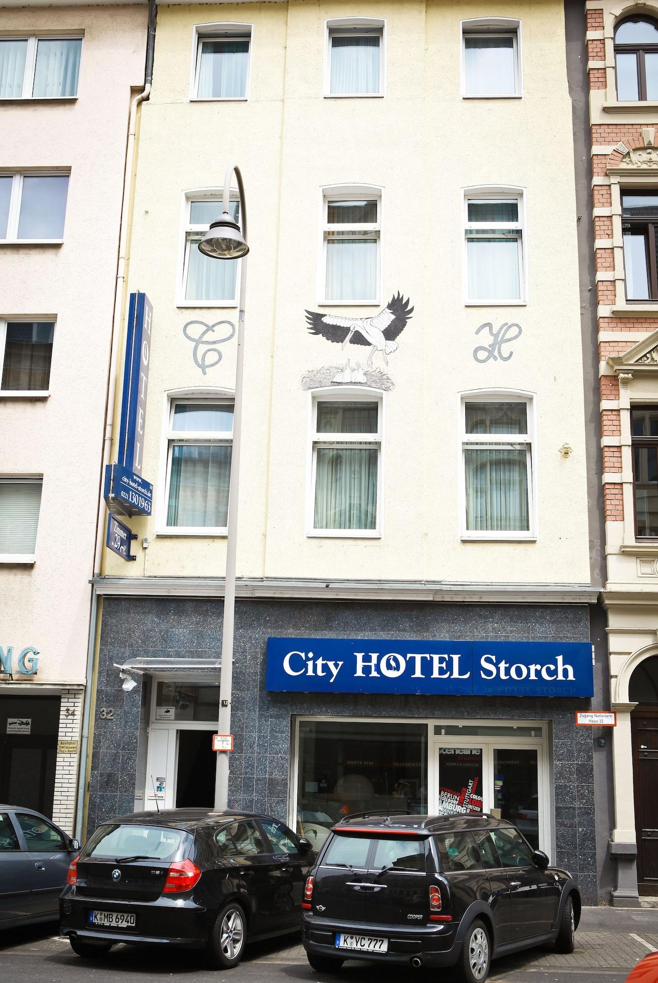 Vista Exterior City Hotel Storch