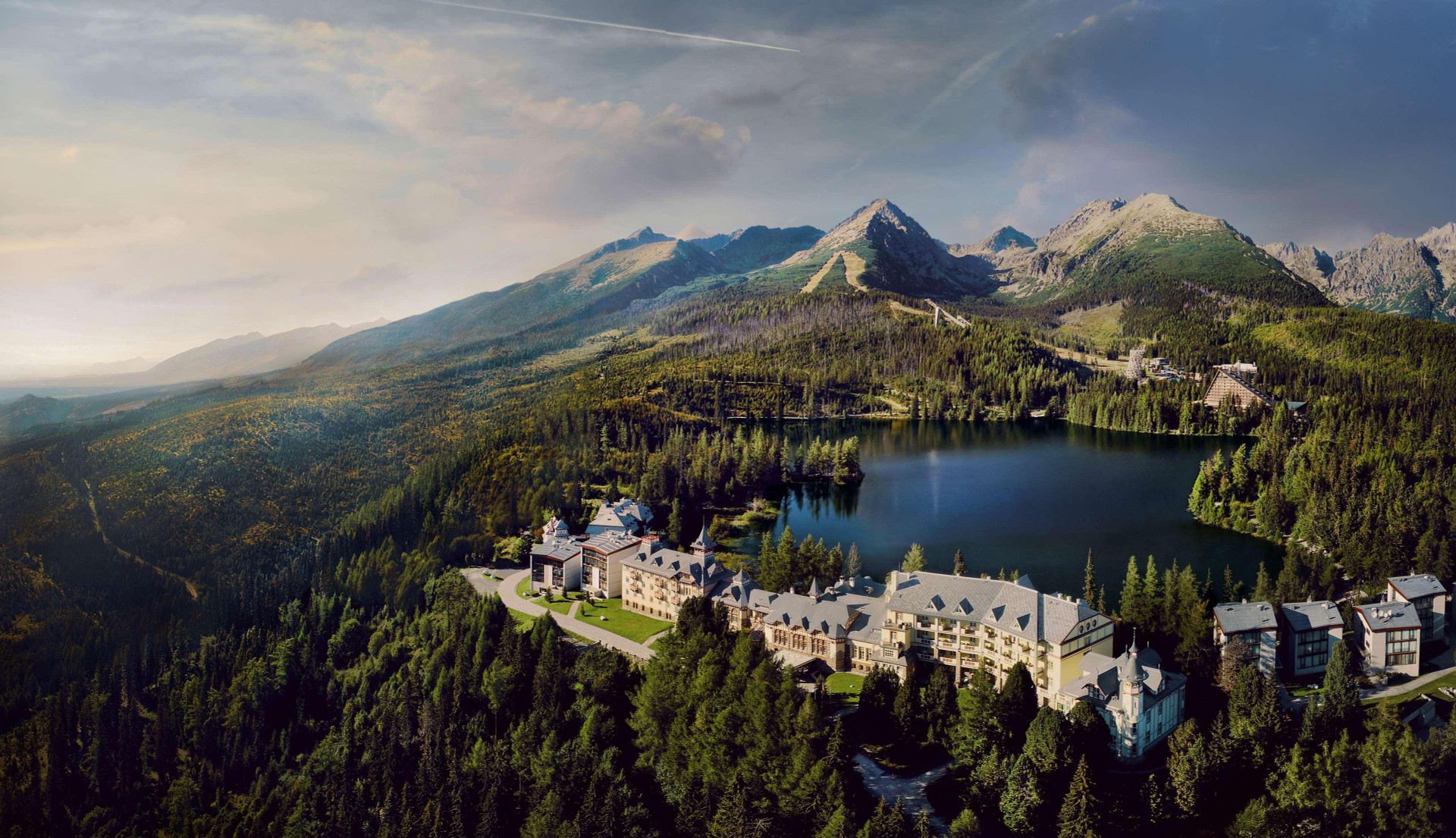 Vista Exterior Grand Hotel Kempinski High Tatras