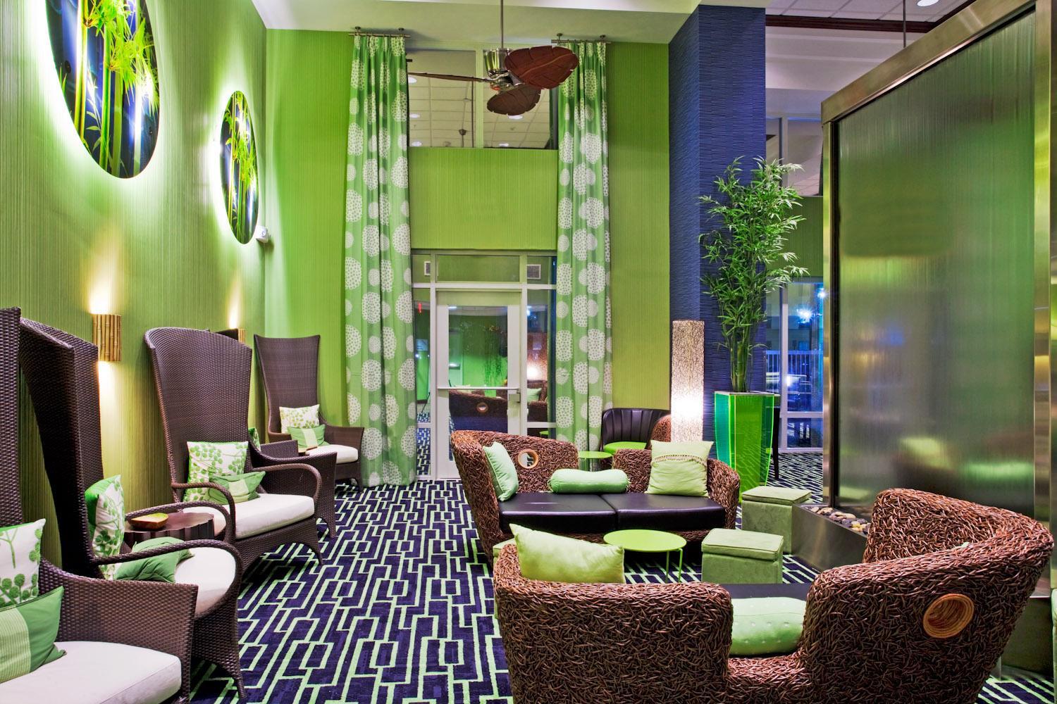 Vista do lobby Holiday Inn Express Hotel & Suites Orlando - Apopka