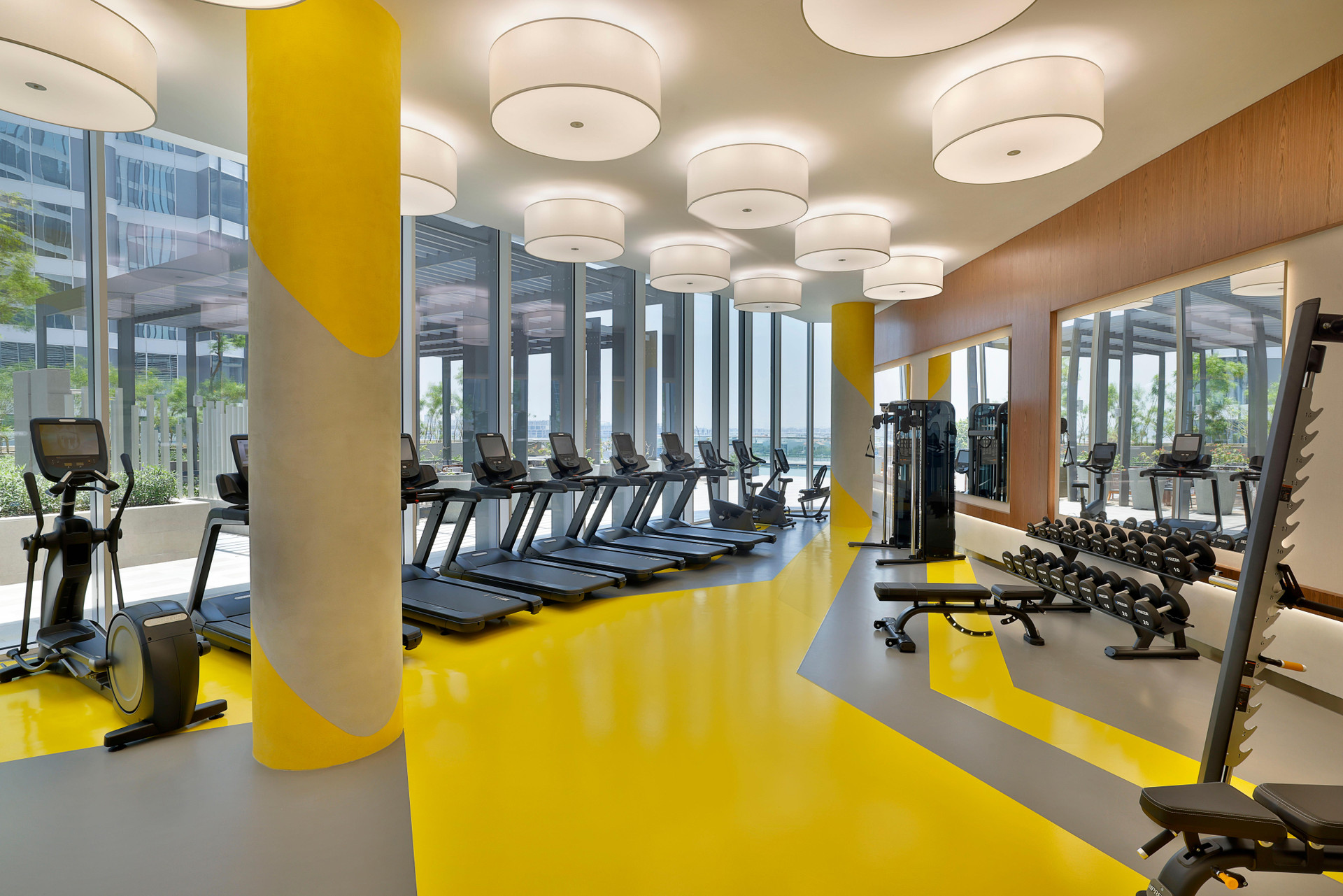 Gimnasio Hilton Garden Inn Dubai Business Bay