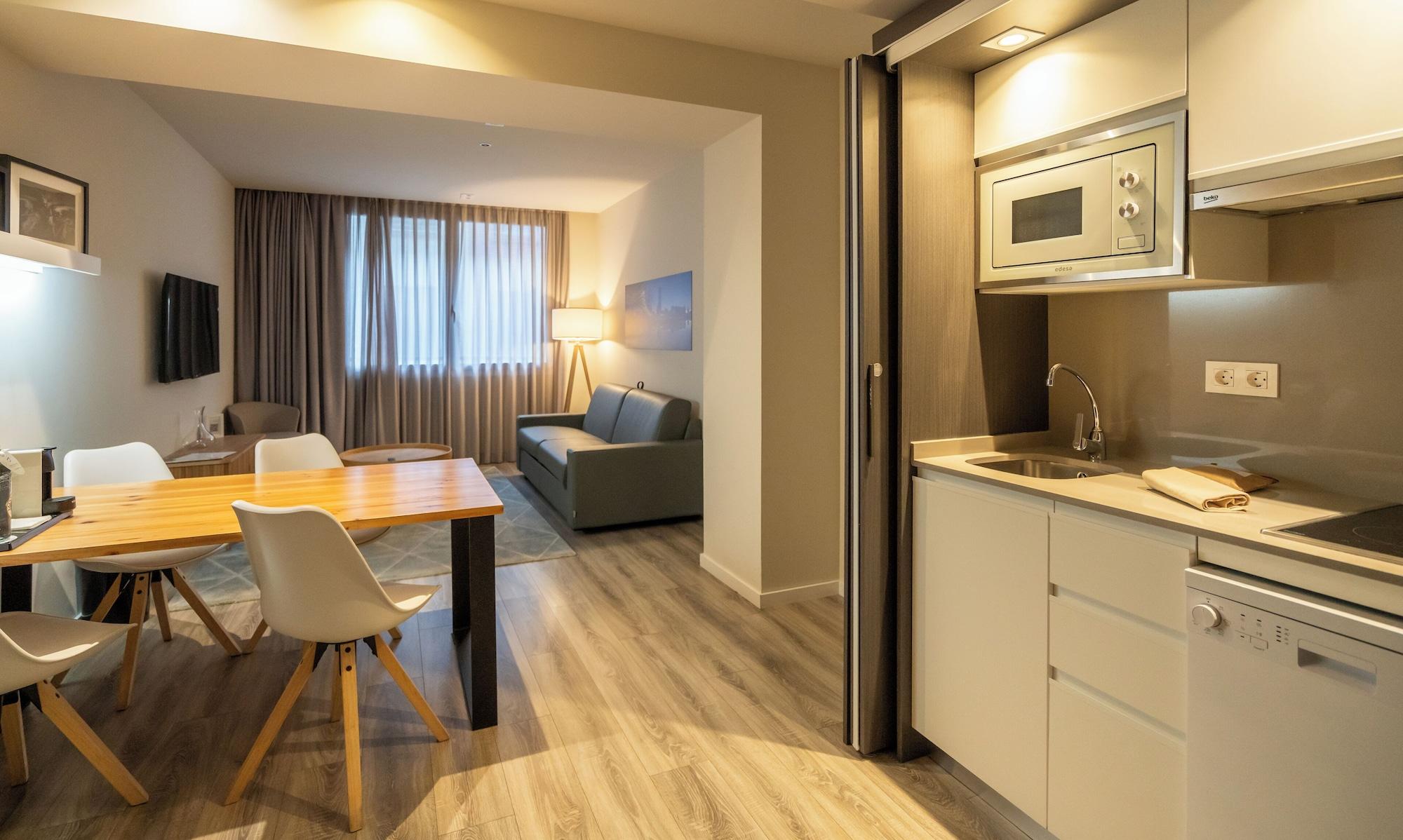 Equipamiento de Habitación Bilbao City Center by abba Suites