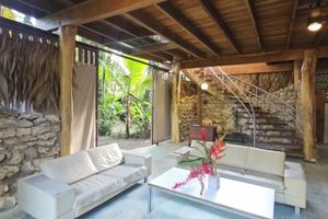 Alquiler Vacacional - Private beachfront paradise surrounded with Jungle, corals, white sand beach!