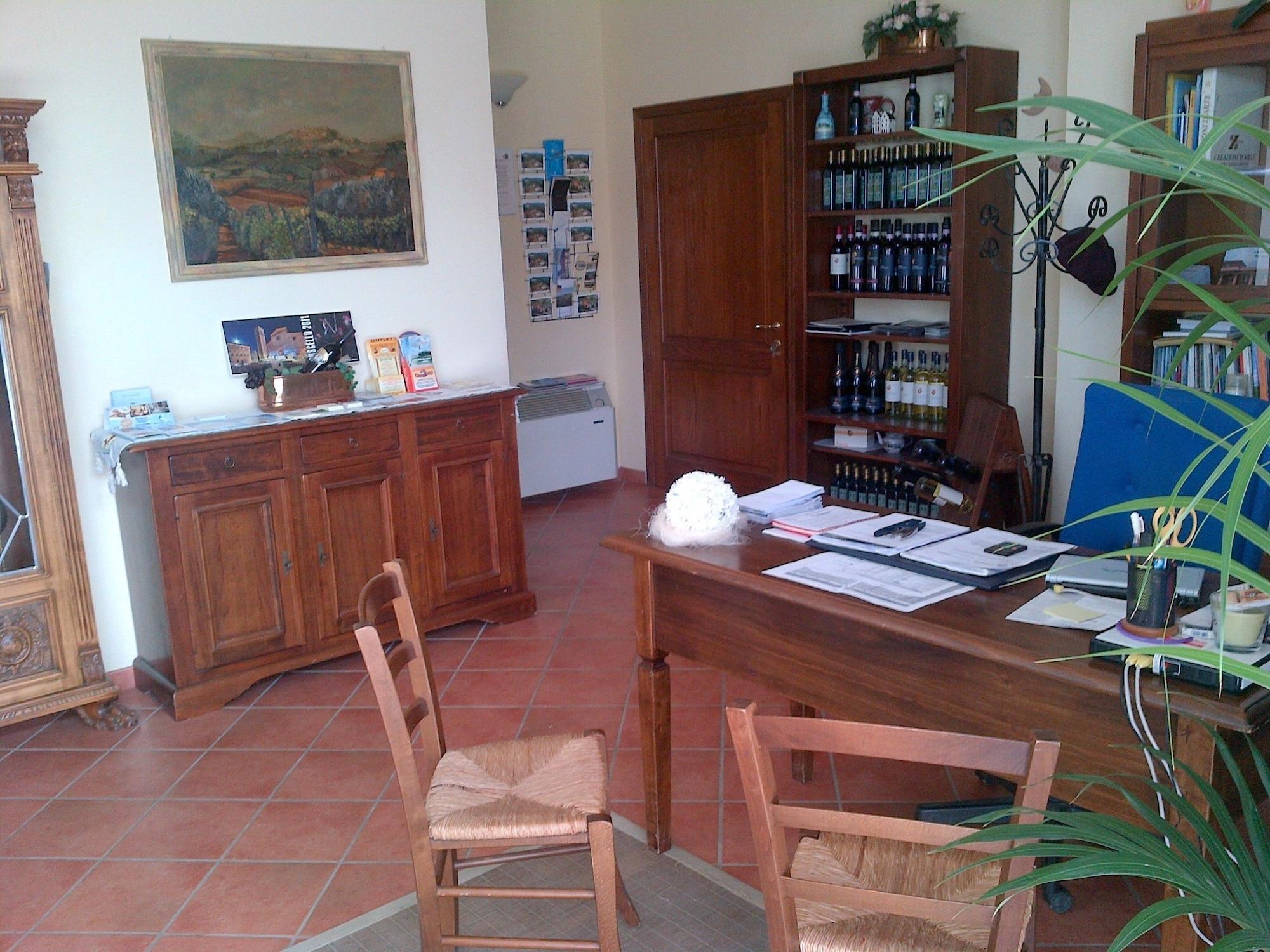 Vista Lobby Agriturismo Sanguineto