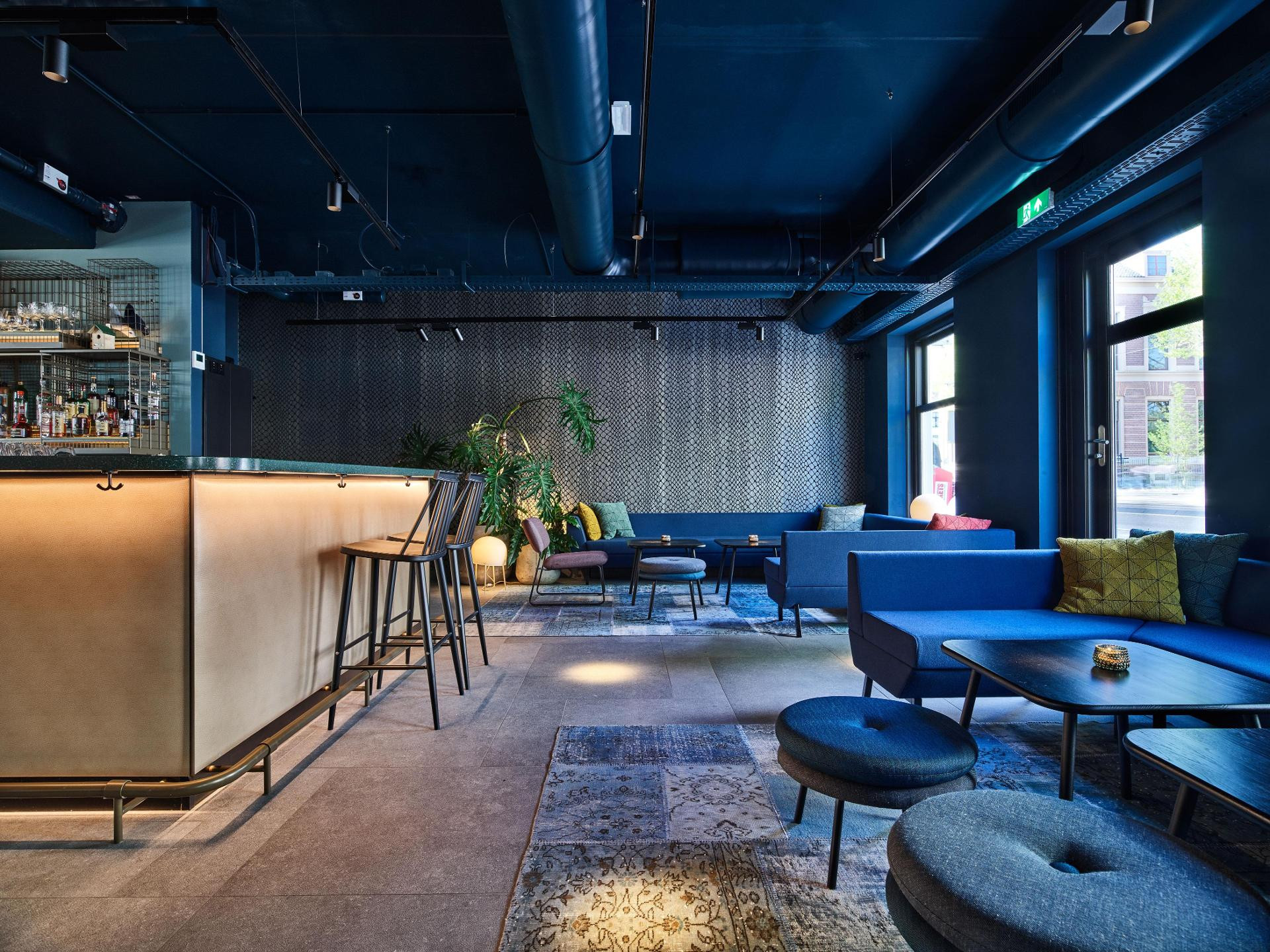 Bar/Salón Leonardo Boutique Hotel The Lancaster Amsterdam