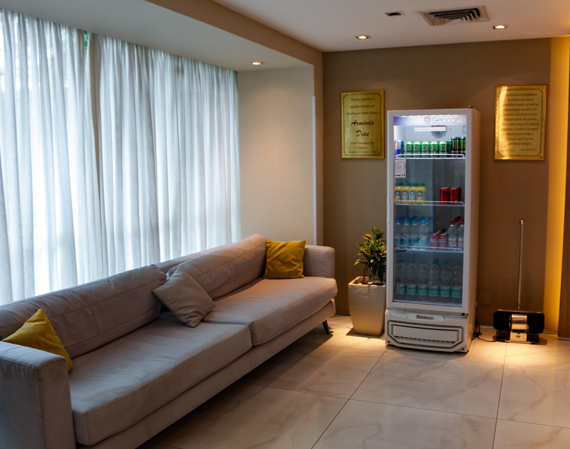 Vista Lobby Hotel  Nacional Inn Residence Campinas Cambuí