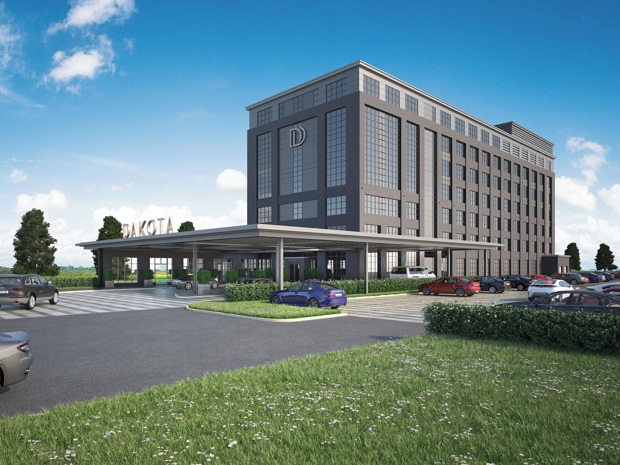 Vista Exterior Dakota Manchester Airport