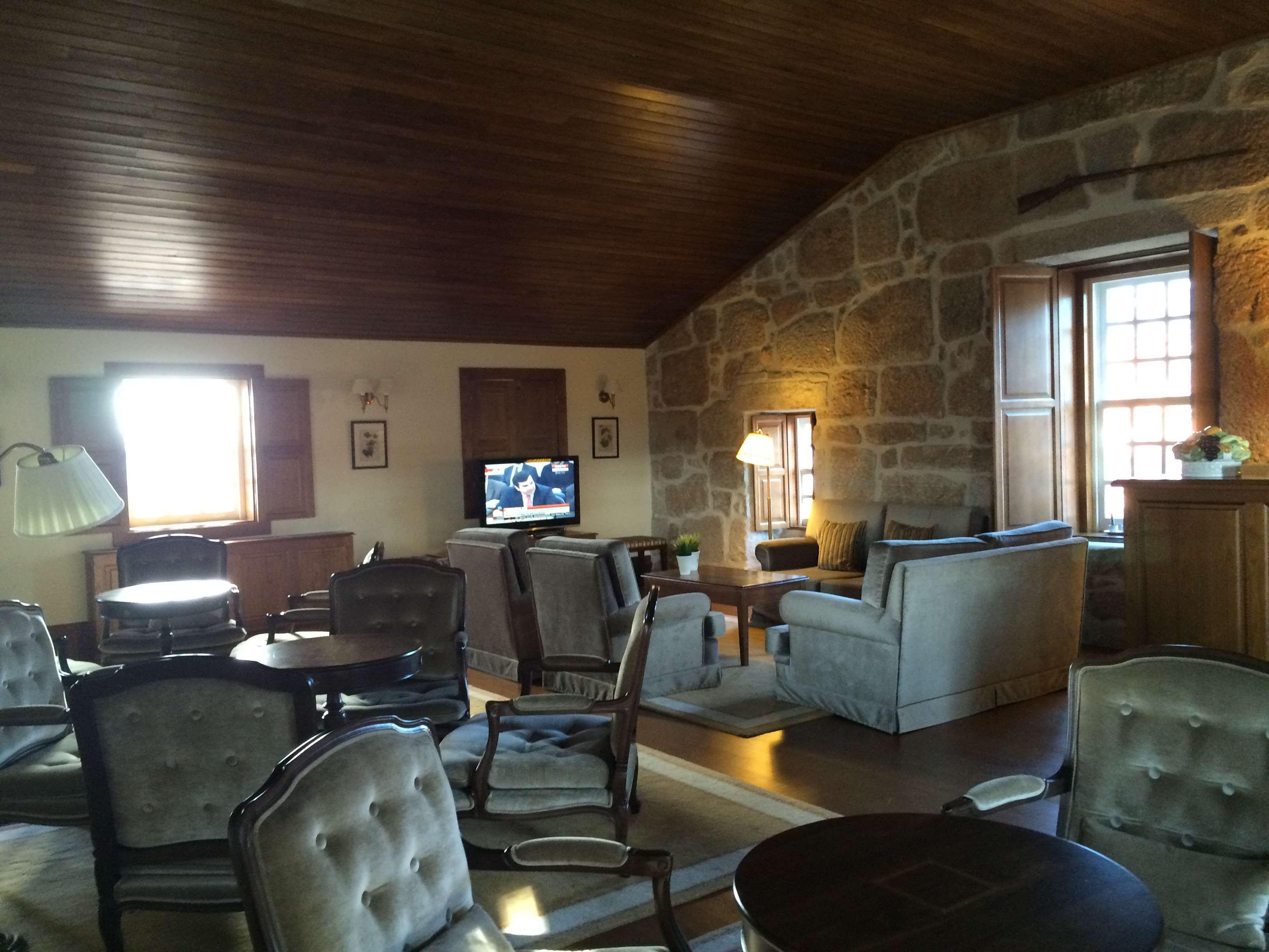 Vista Lobby Parador Casa da Insua