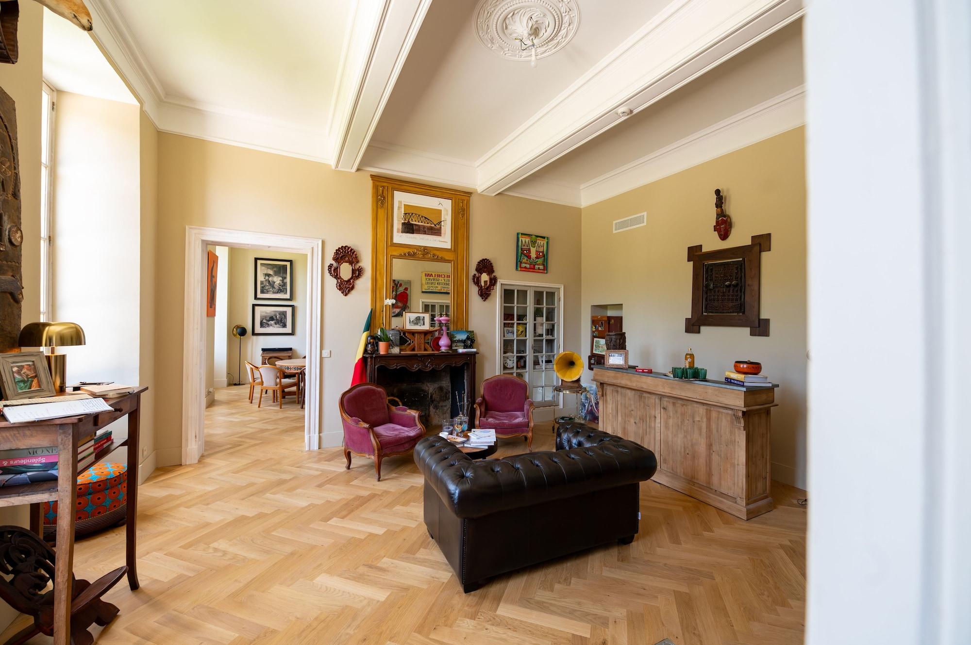 Vista Lobby Château de Scalibert