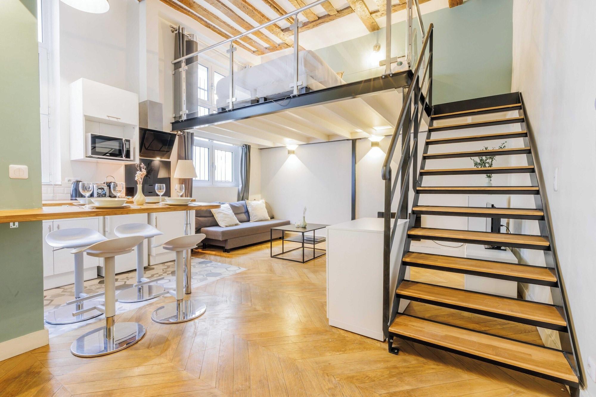 Comodidades del Alojamiento Quiet Apartment 1br/4p - Quartier du Mail