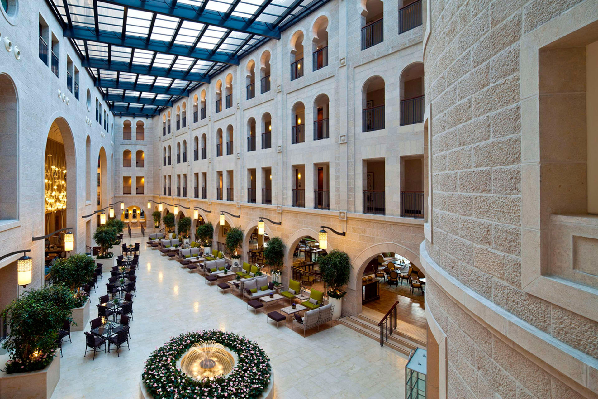 Vista Lobby Waldorf Astoria Jerusalem