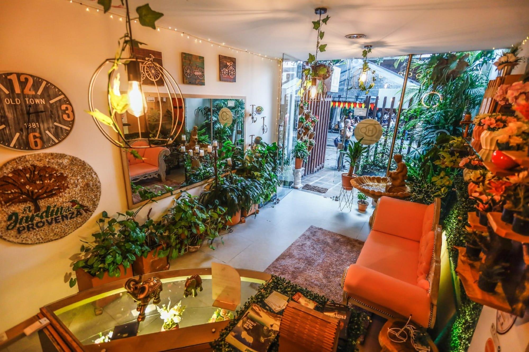 Vista Lobby Ayenda Jardin de Provenza