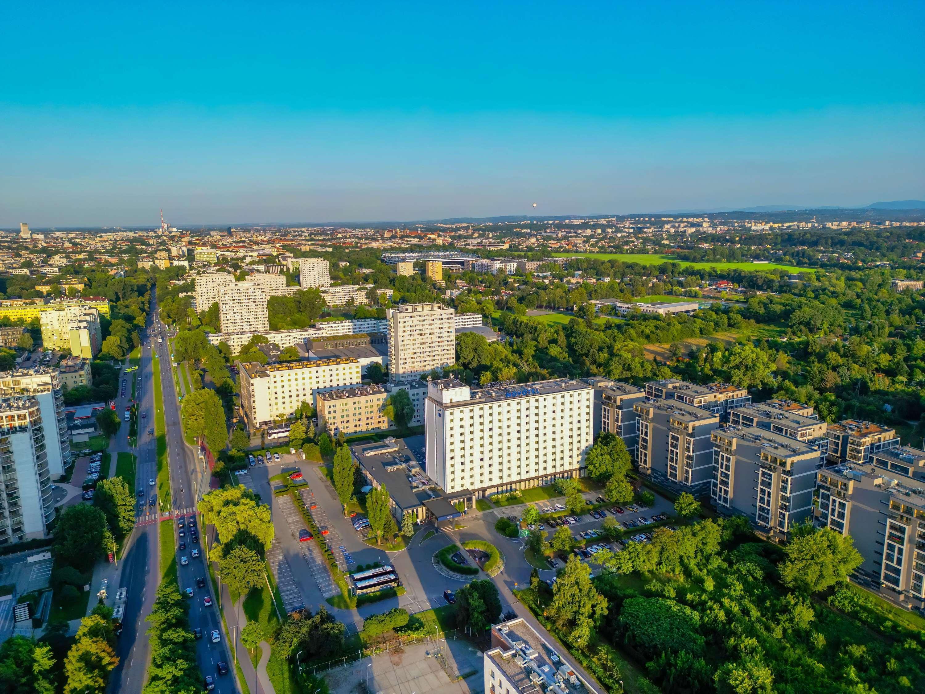 Vista Exterior Novotel Krakow City West