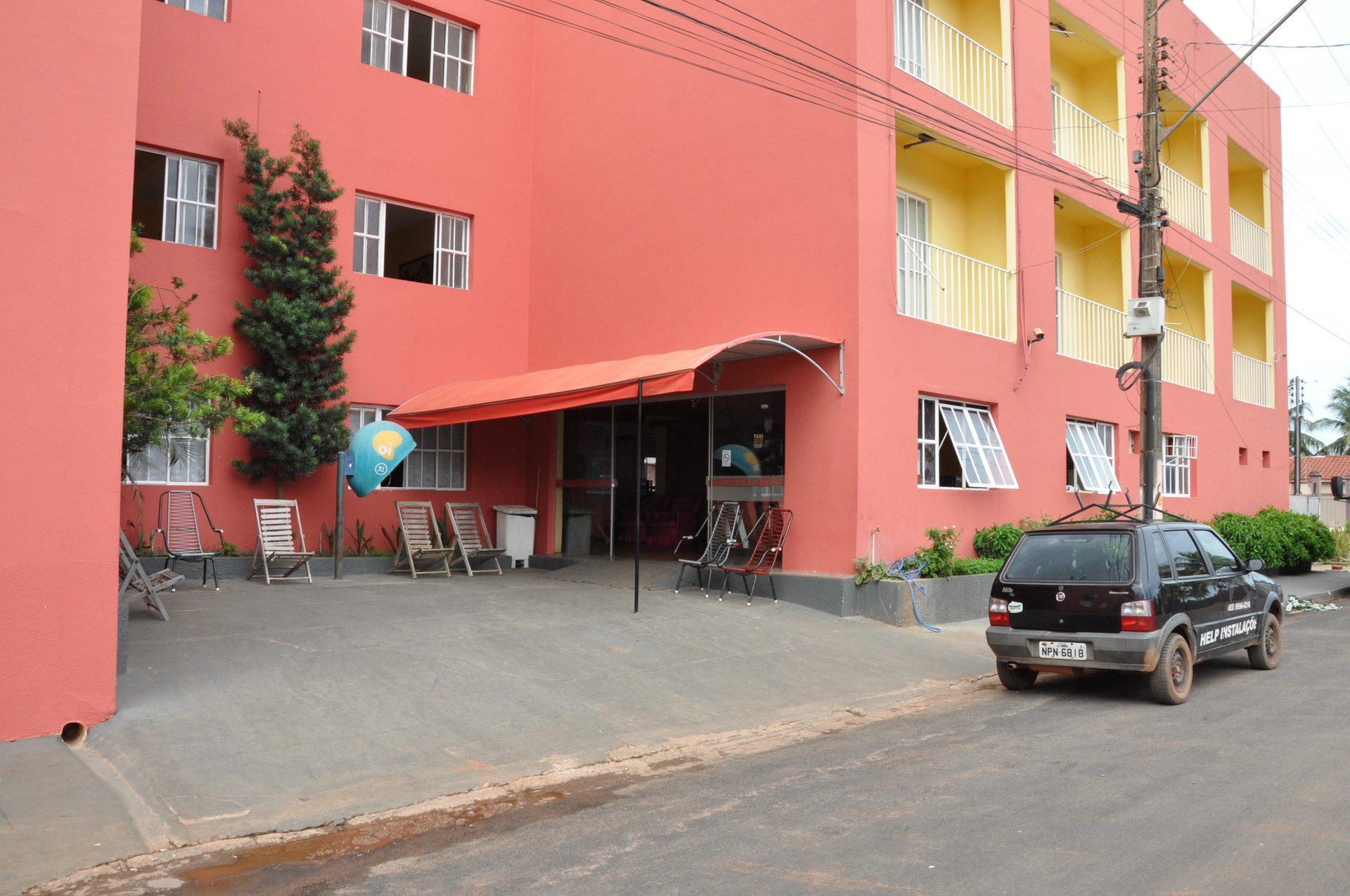 Vista Exterior Pirâmide Palace Hotel