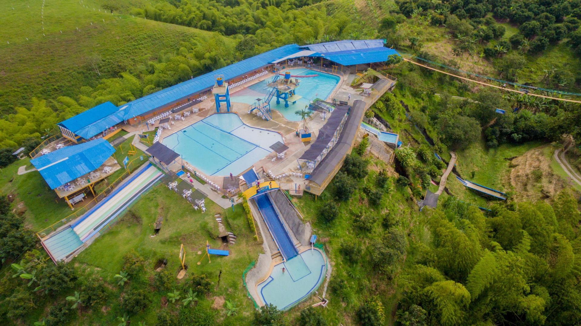 Vista Exterior Hotel Campestre las Bailarinas