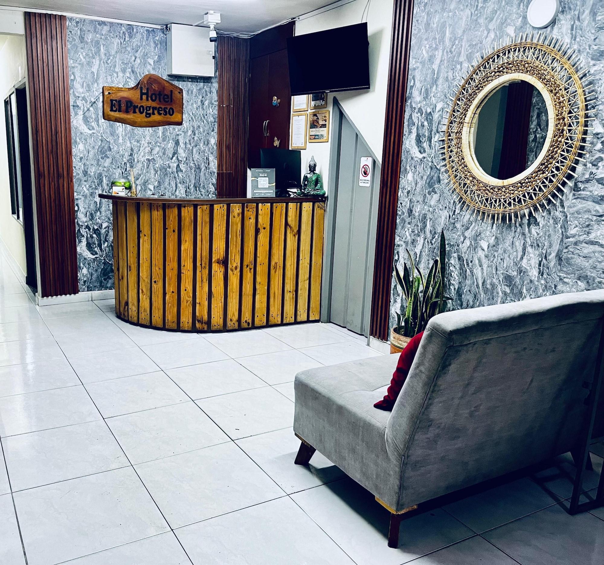 Vista Lobby Hotel El Progreso