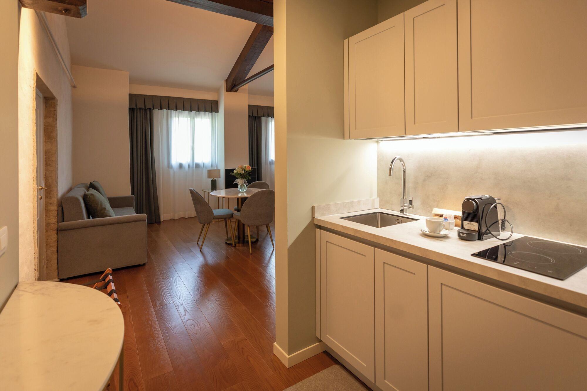 Equipamiento de Habitación Castello di Porcìa - Residence