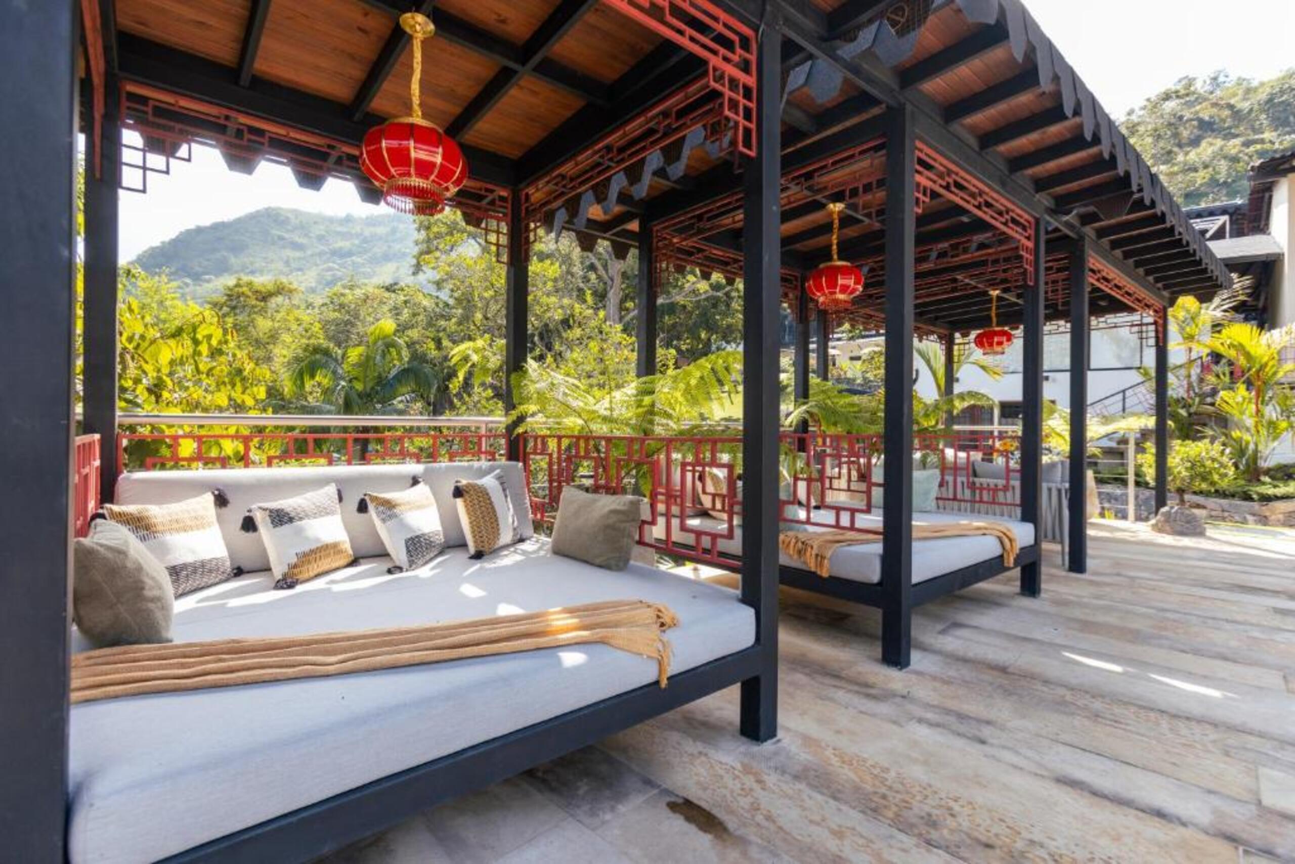 Zona de estar GREEN ORIENTAL RESORT