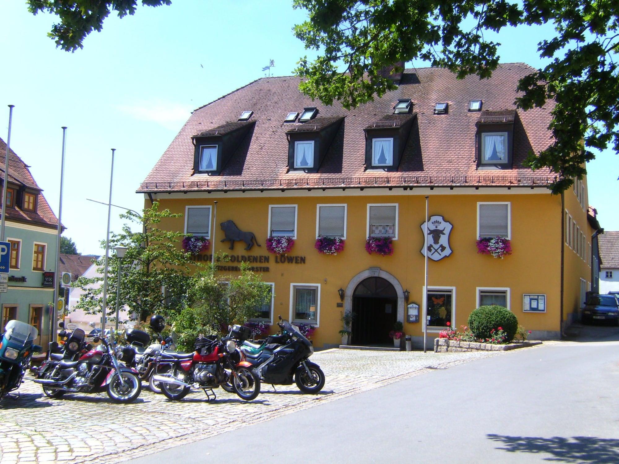 Vista Exterior Zum Goldenen Löwen