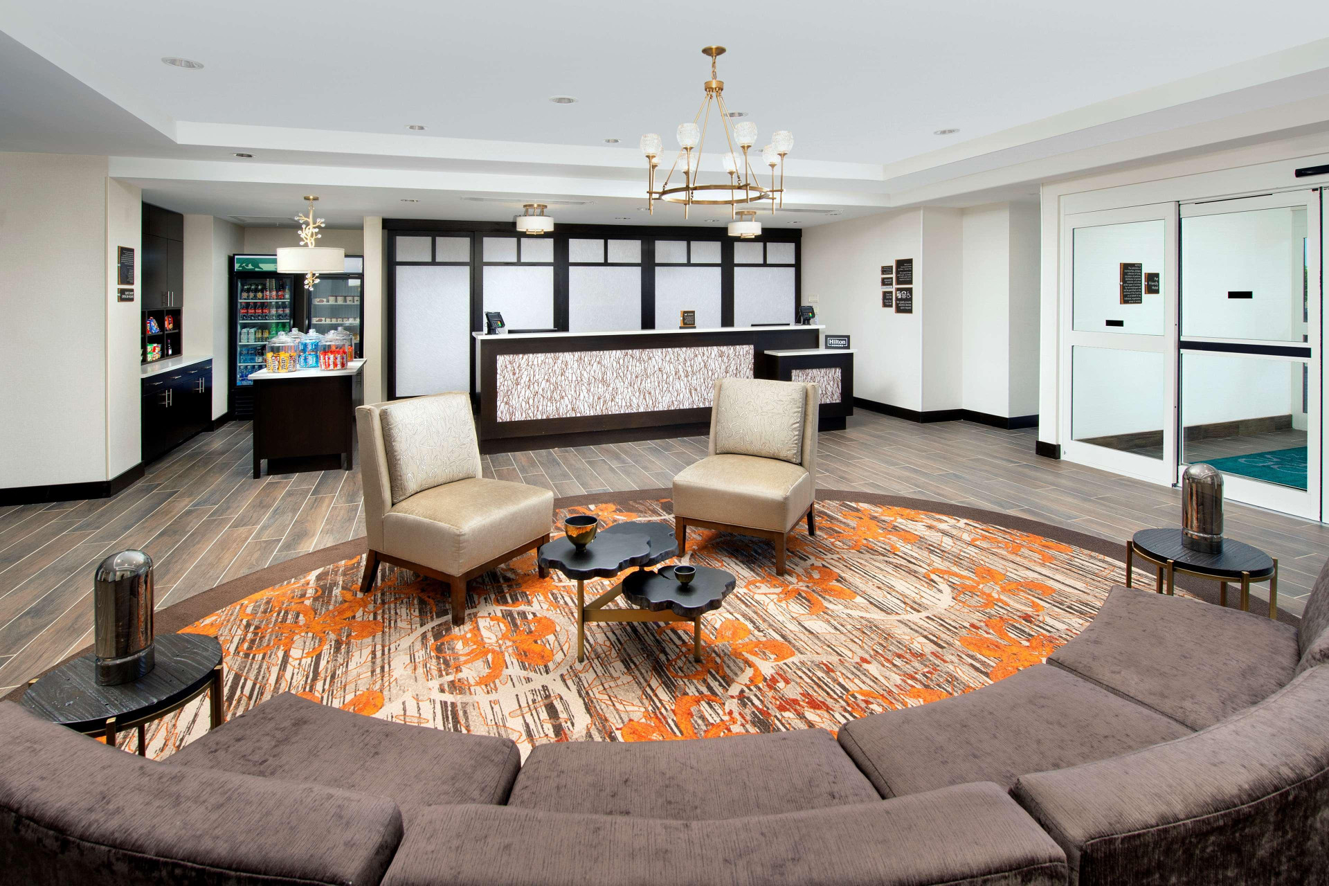 Vista Lobby Homewood Suites by Hilton Kansas City Speedway