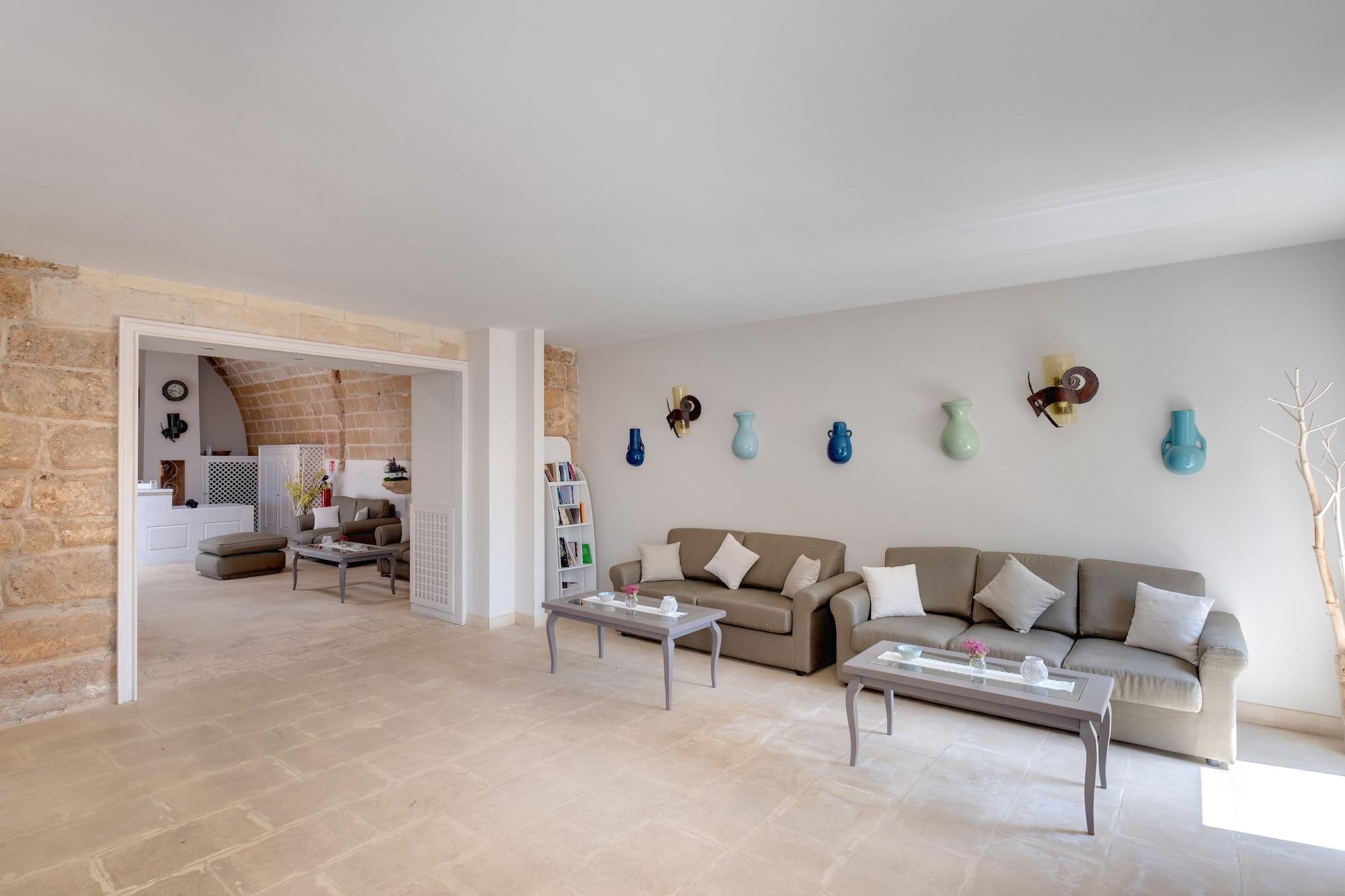 Vista Lobby Tenuta Monacelli Lecce