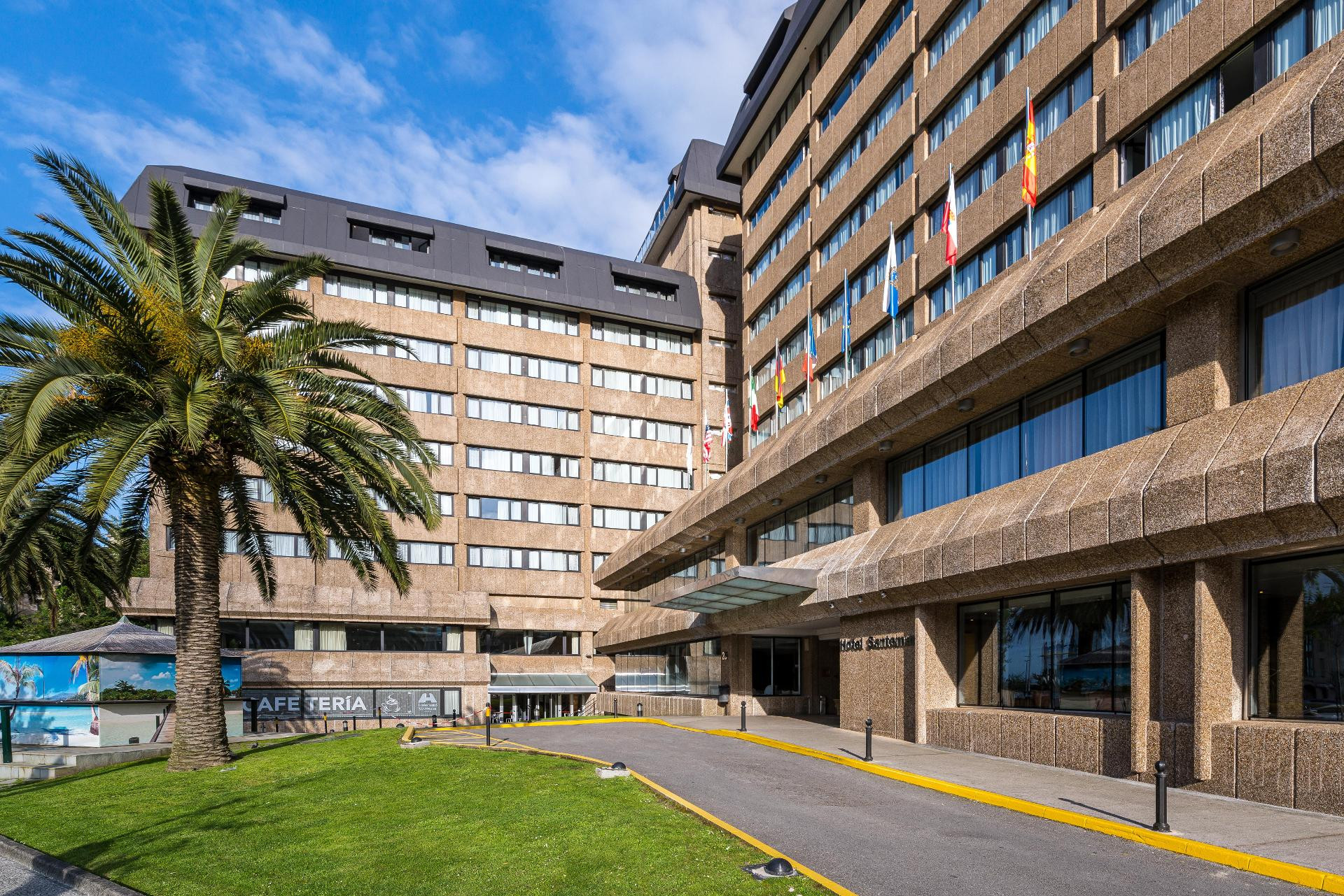 Vista Exterior Hotel Santemar