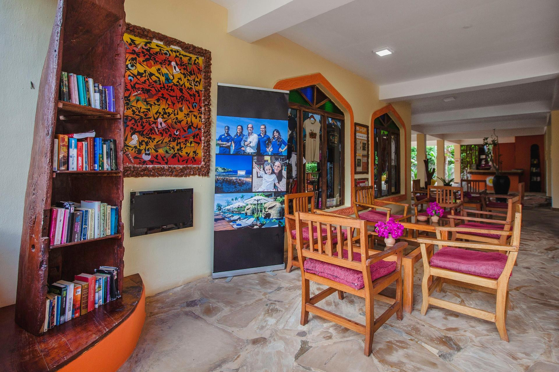 Vista Lobby AHG Waridi Beach Resort & Spa