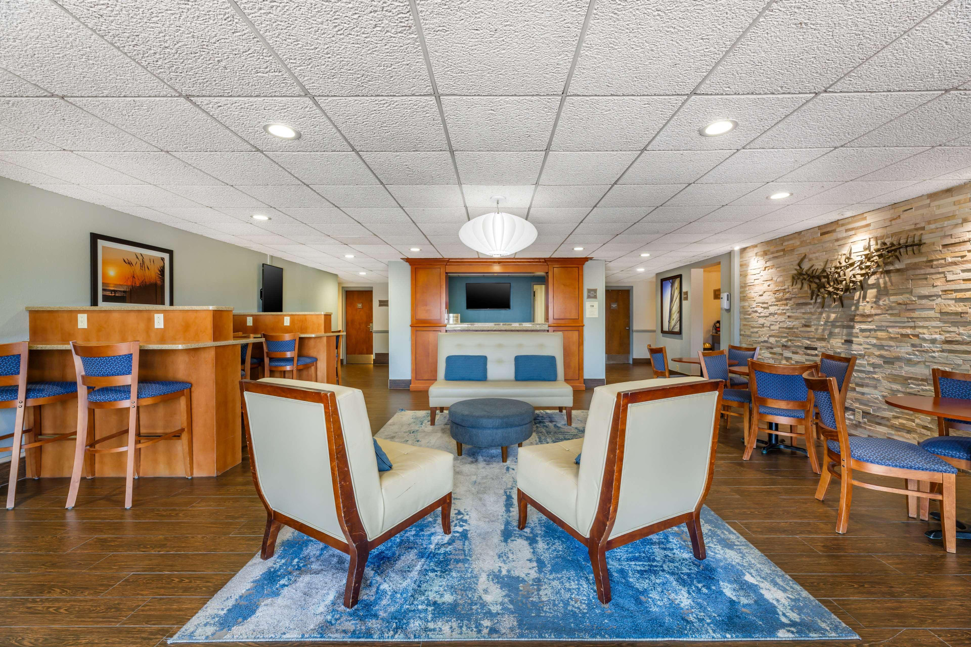 Vista Lobby Best Western Port Clinton