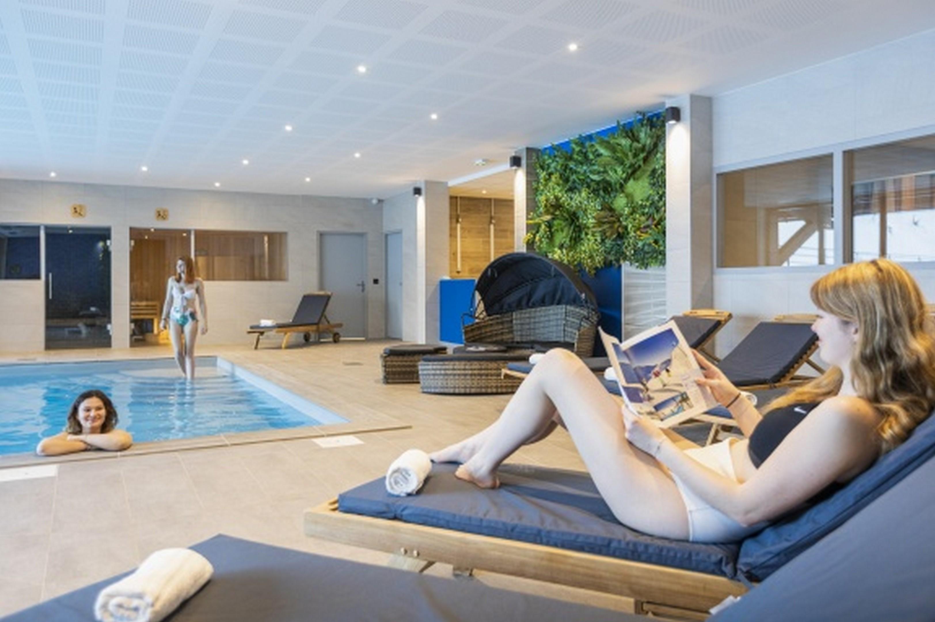 Vista Piscina Résidence Club MMV Les Clarines