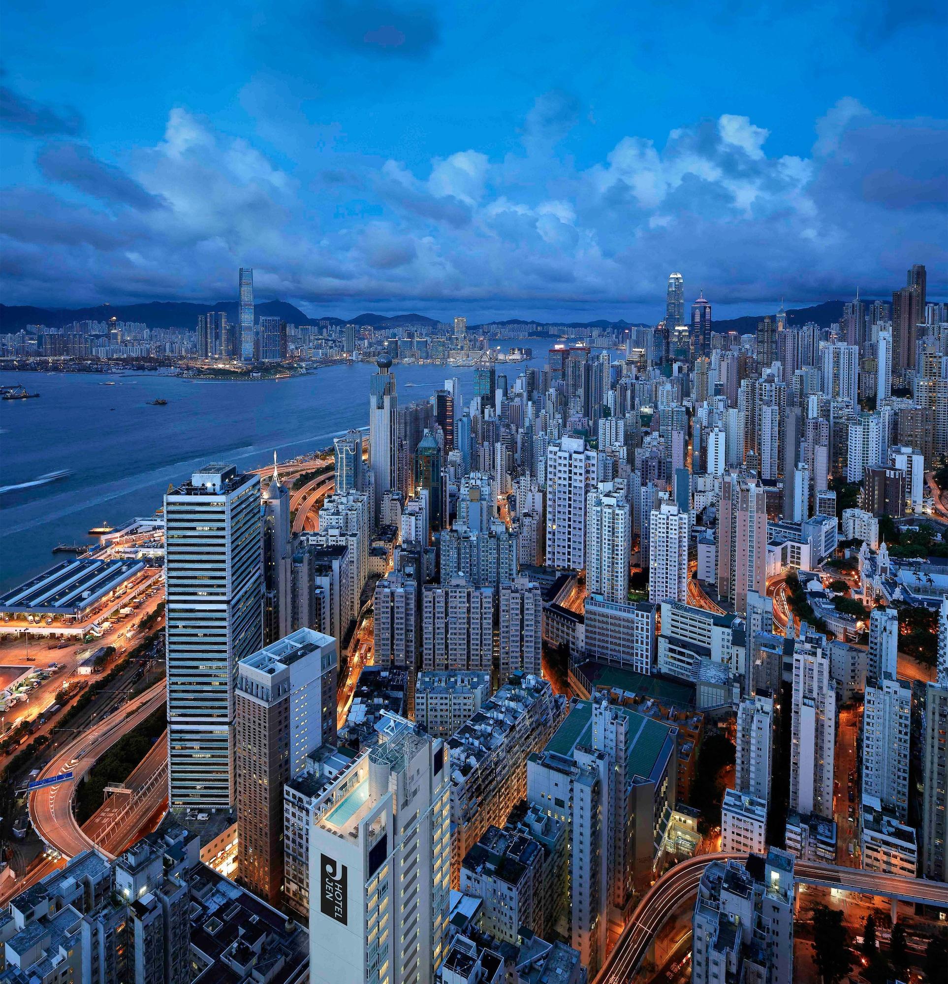 Vista Exterior JEN Hong Kong by Shangri-La