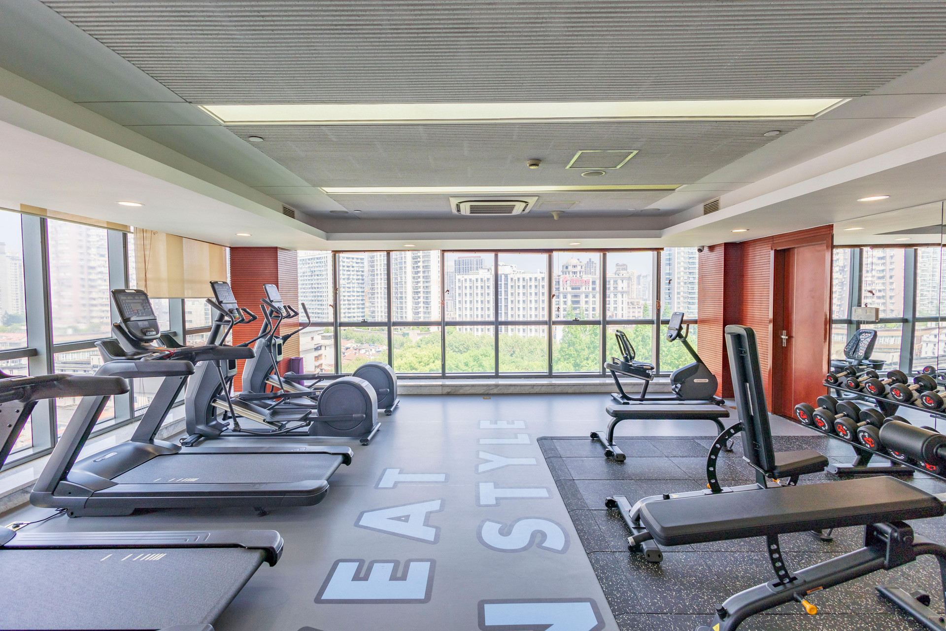 Instalaciones Recreativas Green Court Residence City Center Shanghai