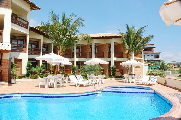 Vista Piscina Pousada Canto da Lua - Fundão