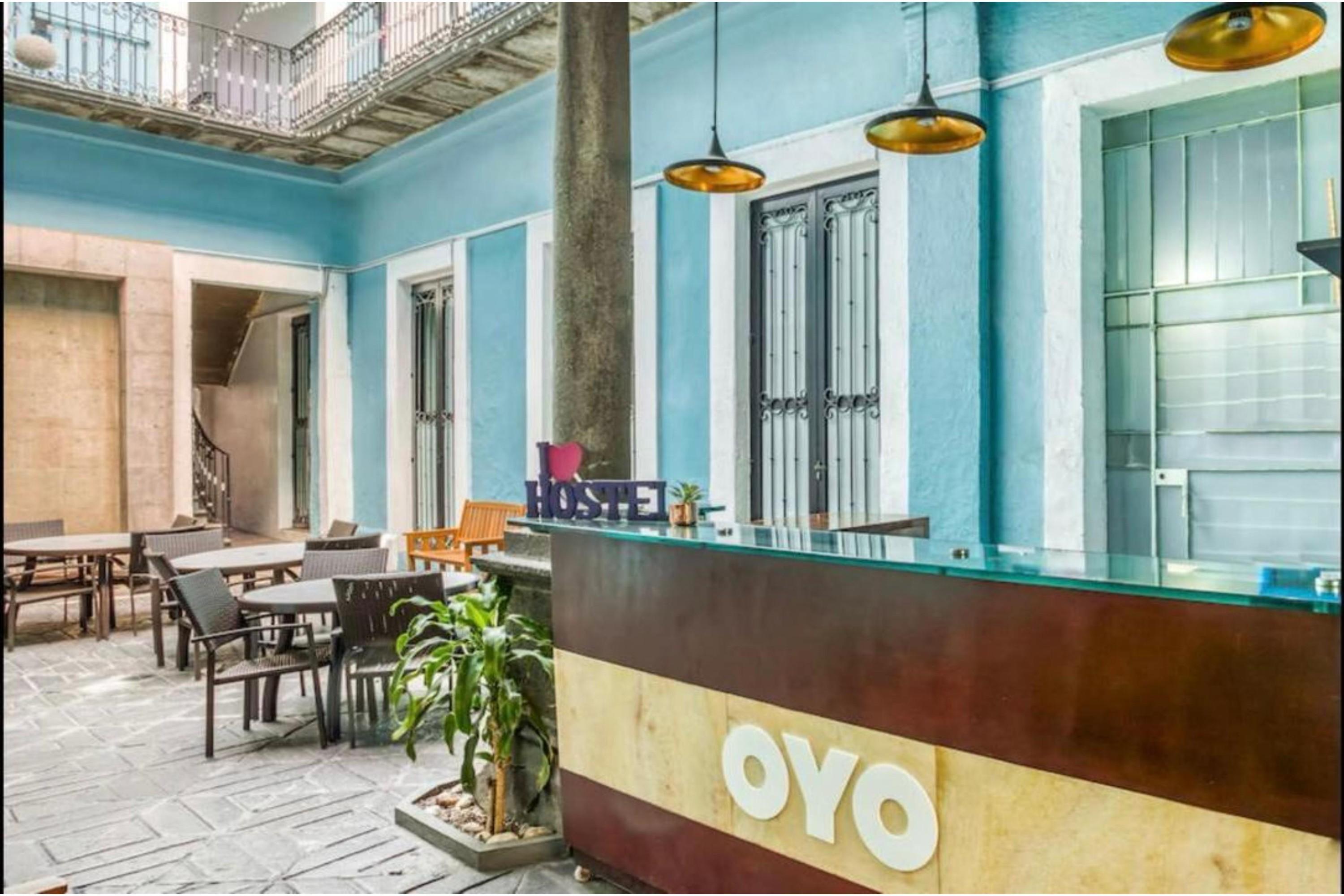 Vista Lobby OYO Hotel Casona Poblana