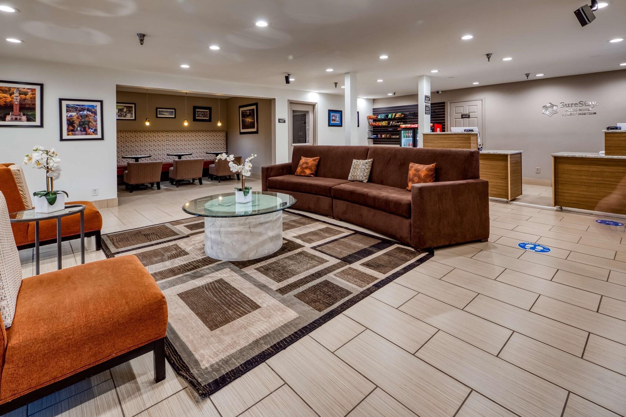 Vista Lobby SureStay Plus Hotel by Best Western Durham Medical