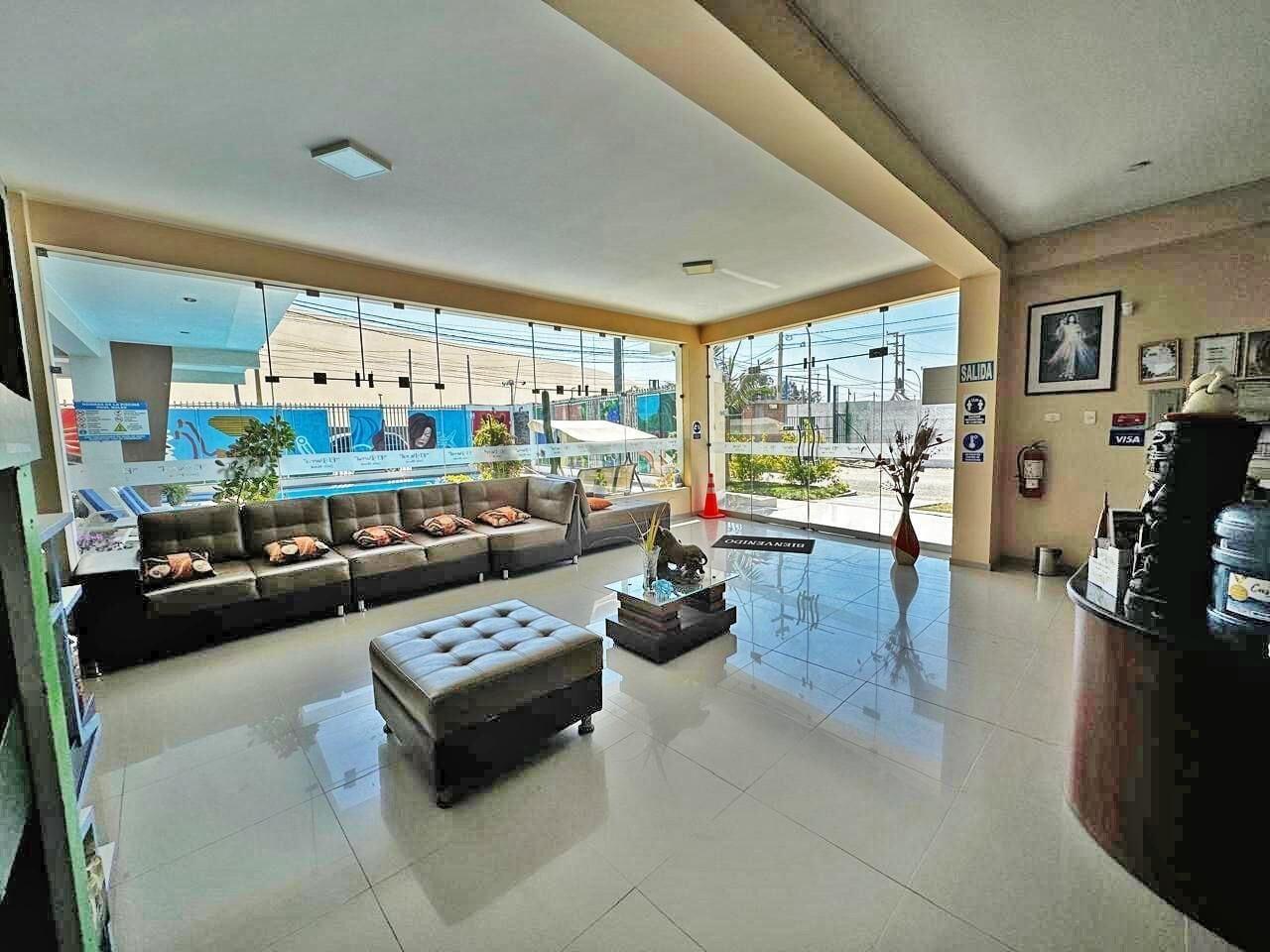 Vista Lobby Hotel El Parral Suite