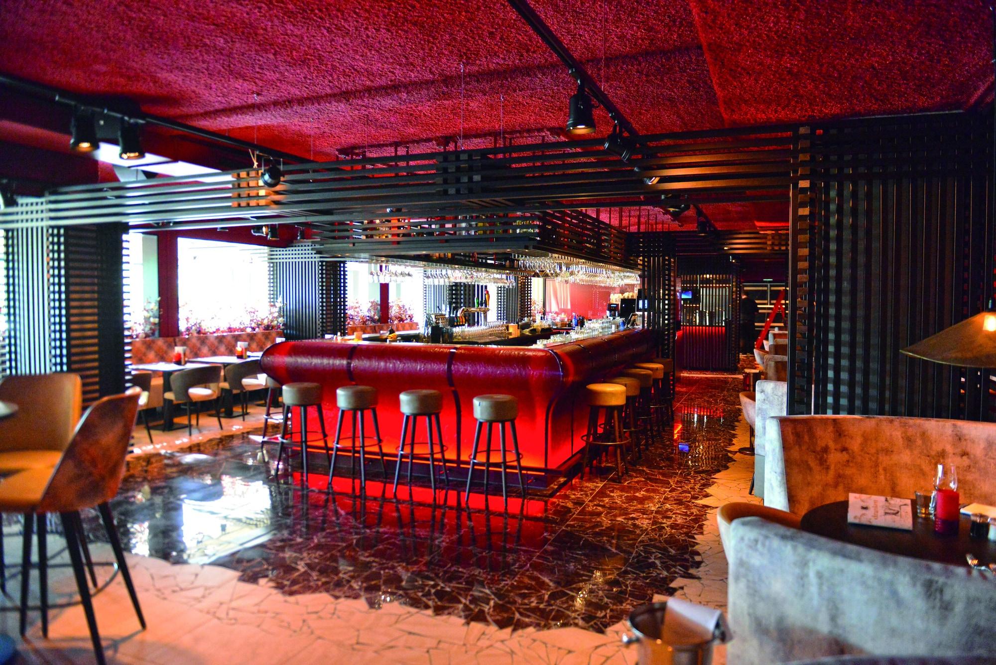 Bar/Salón Fletcher Wellness-Hotel Kamperduinen