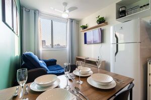 Alojamiento - Estiloso Apartamento no Brás c/ Piscina/Metrô Brás