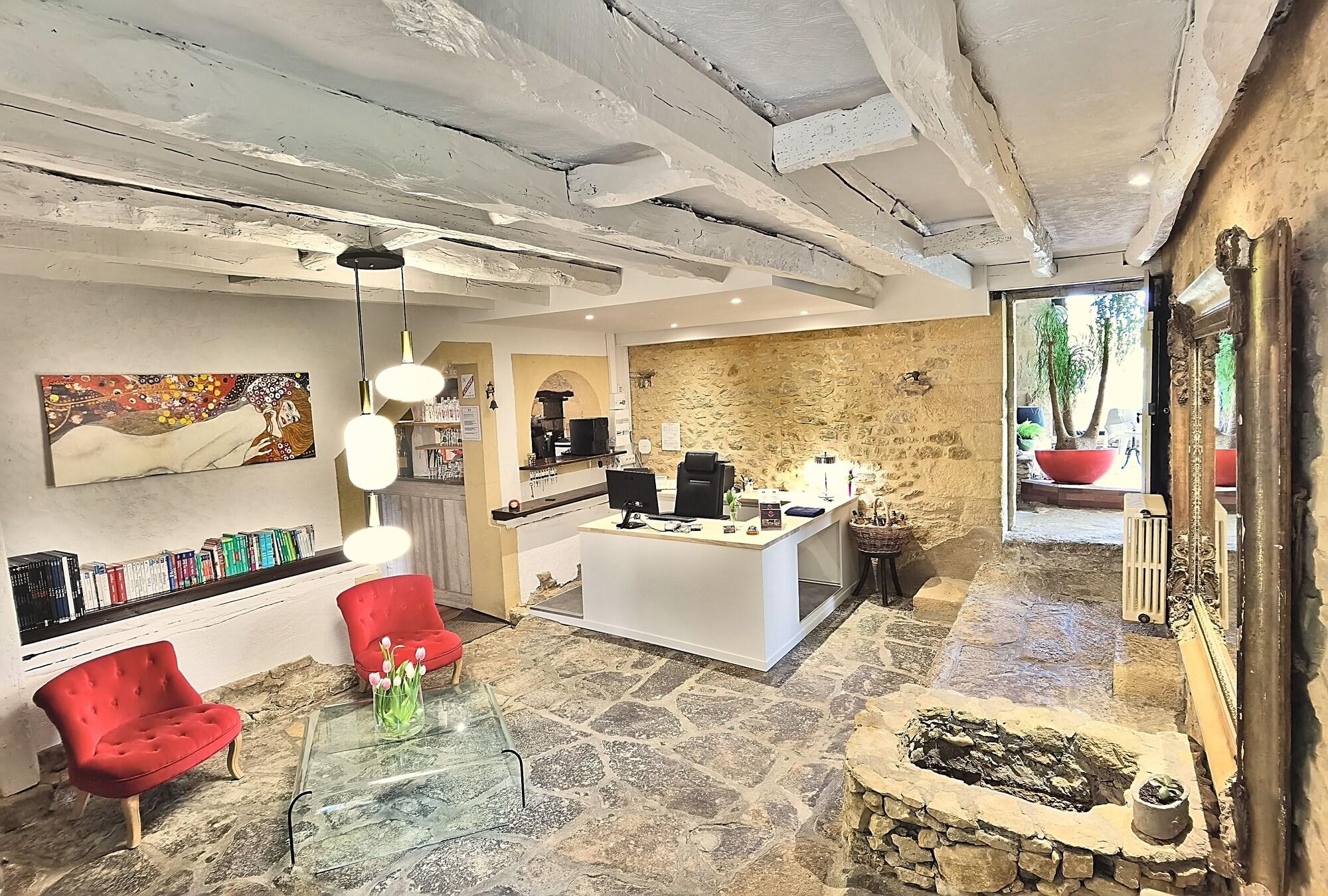 Vista Lobby Hotel Maison des Peyrat