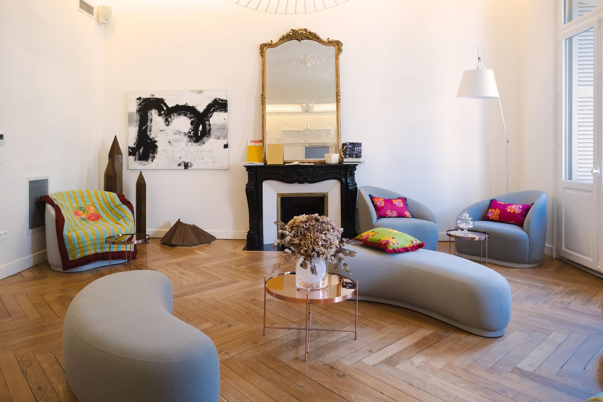 Vista Lobby L'Hôtel Particulier Béziers