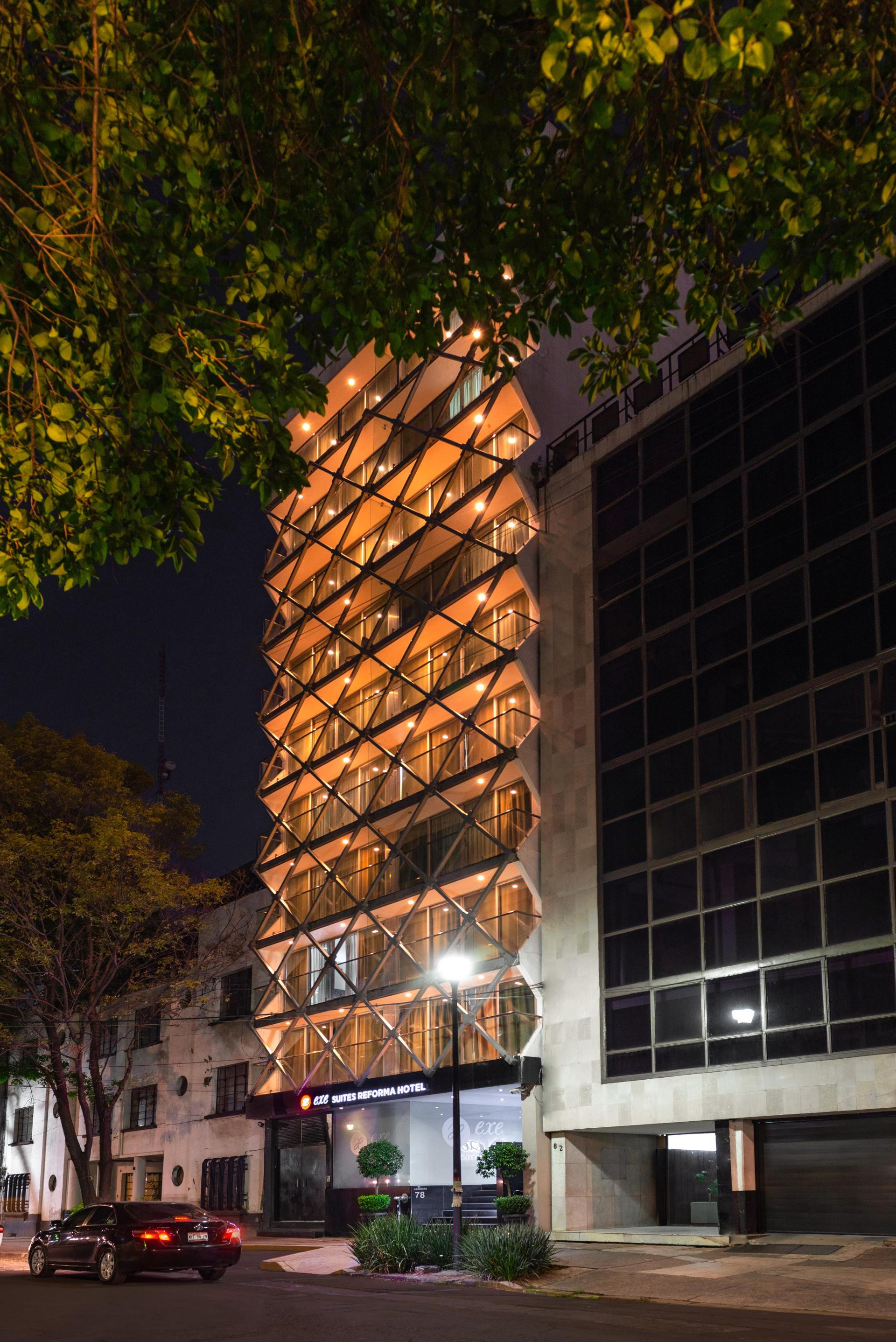 Vista Exterior Exe Suites Reforma